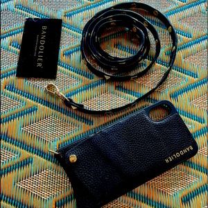 Bandolier iPhone 10 Leather Case